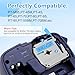KCMYTONER Compatible for Brother P-Touch M Tape M-K531 MK531 M531 MK-531 Black on Blue Label Tape 0.47