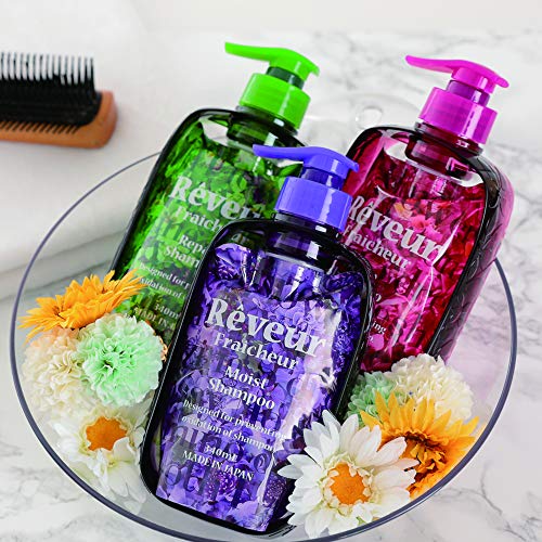 Reveur(レヴール) レヴール フレッシュール リペア シャンプー ディスペンサーセット (340mL) 340ミリリットル (x 1)