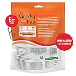 Good ‘n’ Fun Triple Flavor Rolls for Large Dogs, Treat Your Dog to Long-Lasting Chews Made with Beef Hide, Chicken and Artificial Pork Flavor, 6 Count - Image 2