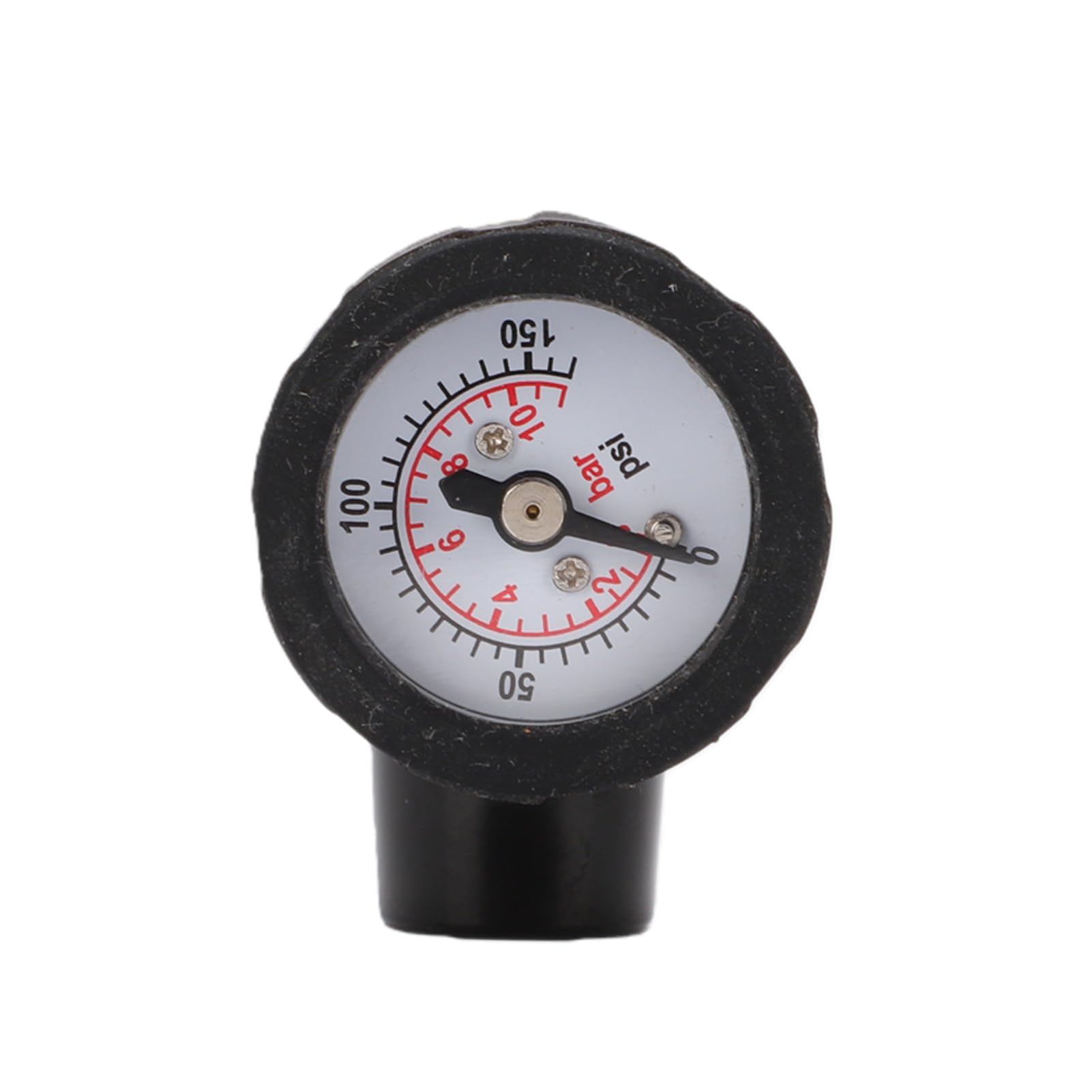Annadue Gonfiatore per Pneumatici per Bici a CO2 con Manometro, Pompa Ad Aria Portatile per Pneumatici per Bicicletta, Compatibile con Cartuccia da 12g/16g/18g/25g, Lega di Alluminio CNC, Valvola,