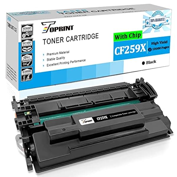 【Met CHIP】Compatibele Tonercartridge 59X CF259X(59A CF259A)Hoog Rendement 10000 Pagina's voor HP M304 M404 M428 M406 M430 M304a M404dw M404dn M404n M428dw M428fdw M428fdn M428m M406dn M430f