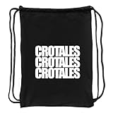 crotales percussion instrument Schwarz Sporttasche 100% Polyester.