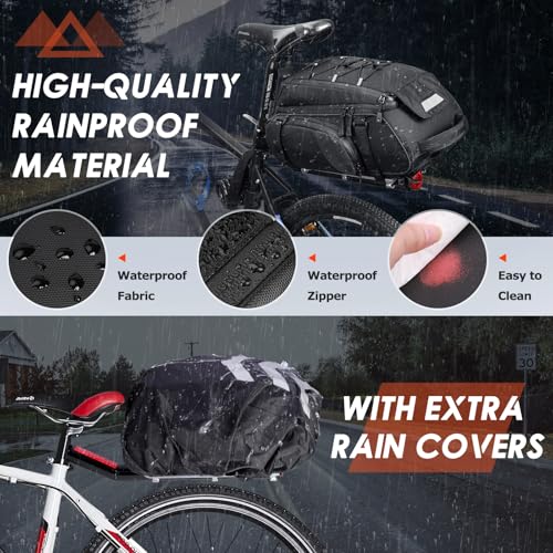 RAINSMORE 15L 4-in-1 Bike Bag