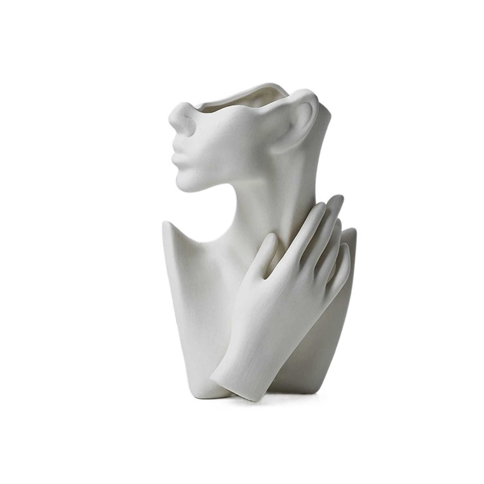Side Face Vase Head Ceramic Vase