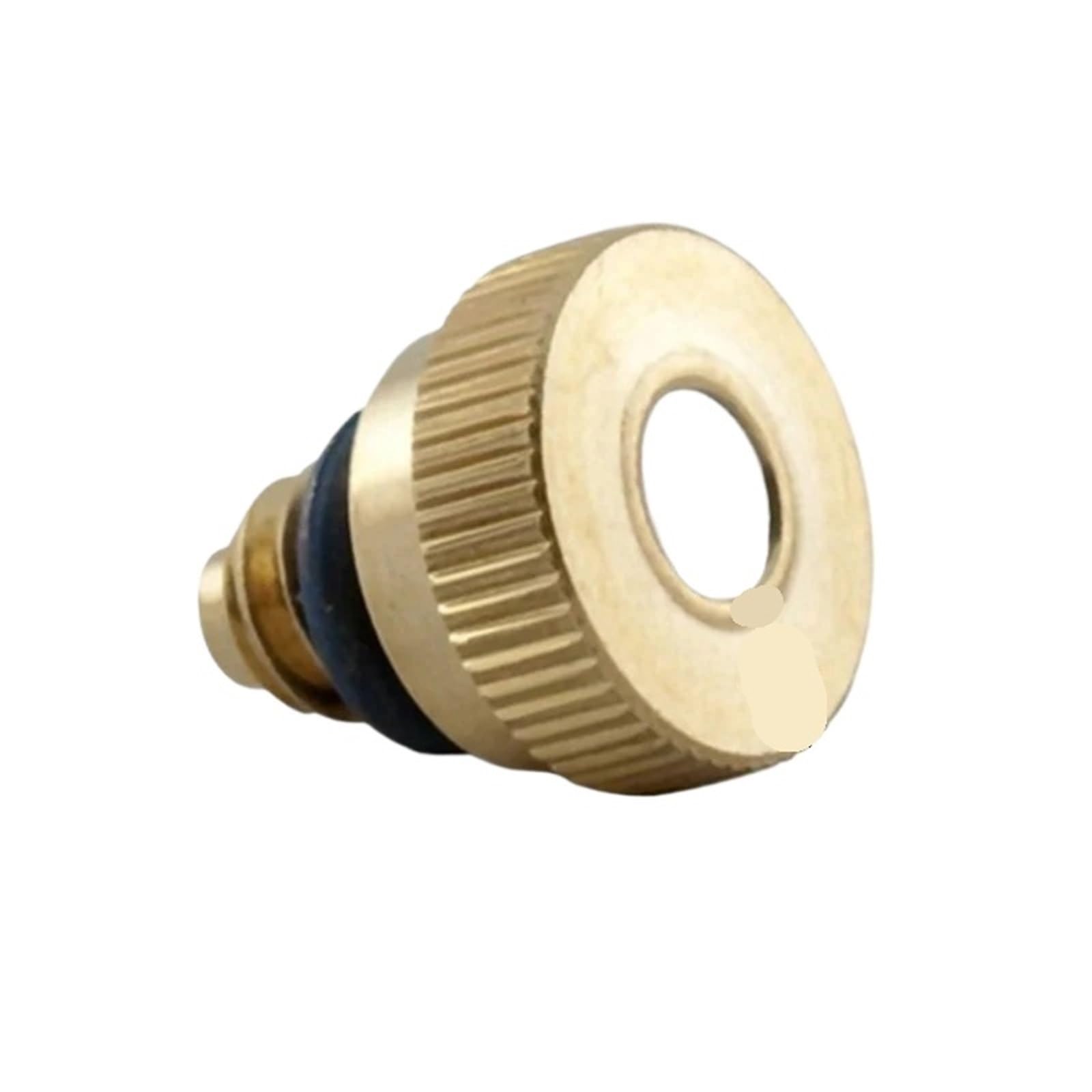 Brass Mister Nozzles 10PCS Threaded Brass Misting Nozzle 0.1-0.8mm Orifice Water Parts Fog(0.3mm)