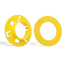 200 Packs Plastic Bushing for Metal Stud, Corrosion and Rust Proof, Protect Wire Insulation from Sharp Metal Edges, Allows Smooth Wire Pulling, Grommet Protector with Stud Size of 2X4 Inches