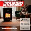 SOGO Estufa de Gas Butano Catalítica de Cerámica 4200W con Triple Sistema de Seguridad - Estufa Catalítica Portátil Plegable con Ruedas - Estufa Catalítica Gas Butano para Interior y Exterior #2
