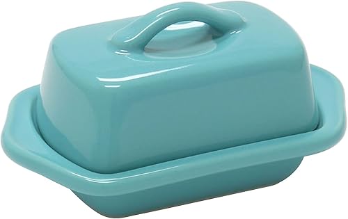 Miniatura 9 de Chantal Plato cubierto, mantequilla tamaño completo, azul glaciar