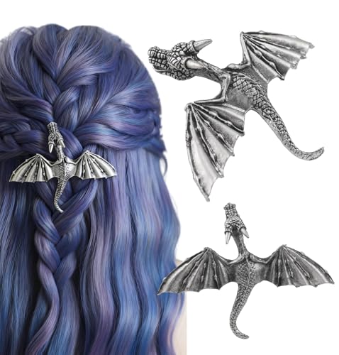 hair clips dragon
