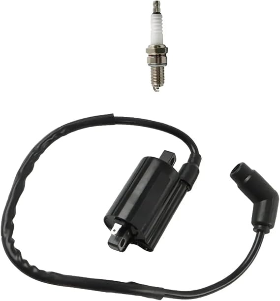 Motorcycle Spark Coil MOTO1988 Ignition Coil & Spark Plug For Raptor 700 For Raptor 700R For YFM 700 700R 2006-2018 4DN-82320-00-00 2UJ-82310-00-00 Motorcycle Ignition Coil