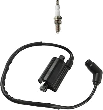 Motorcycle Spark Coil MOTO1988 Ignition Coil & Spark Plug For Raptor 700 For Raptor 700R For YFM 700 700R 2006-2018 4DN-82320-00-00 2UJ-82310-00-00 Motorcycle Ignition Coil