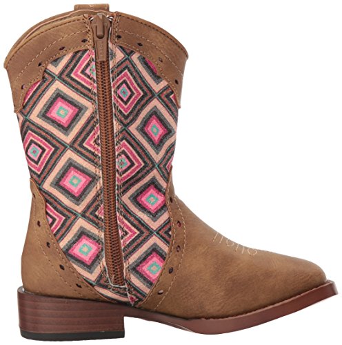Roper Toddlers Glitter Geo Boot, Tan, 7 #TOP5