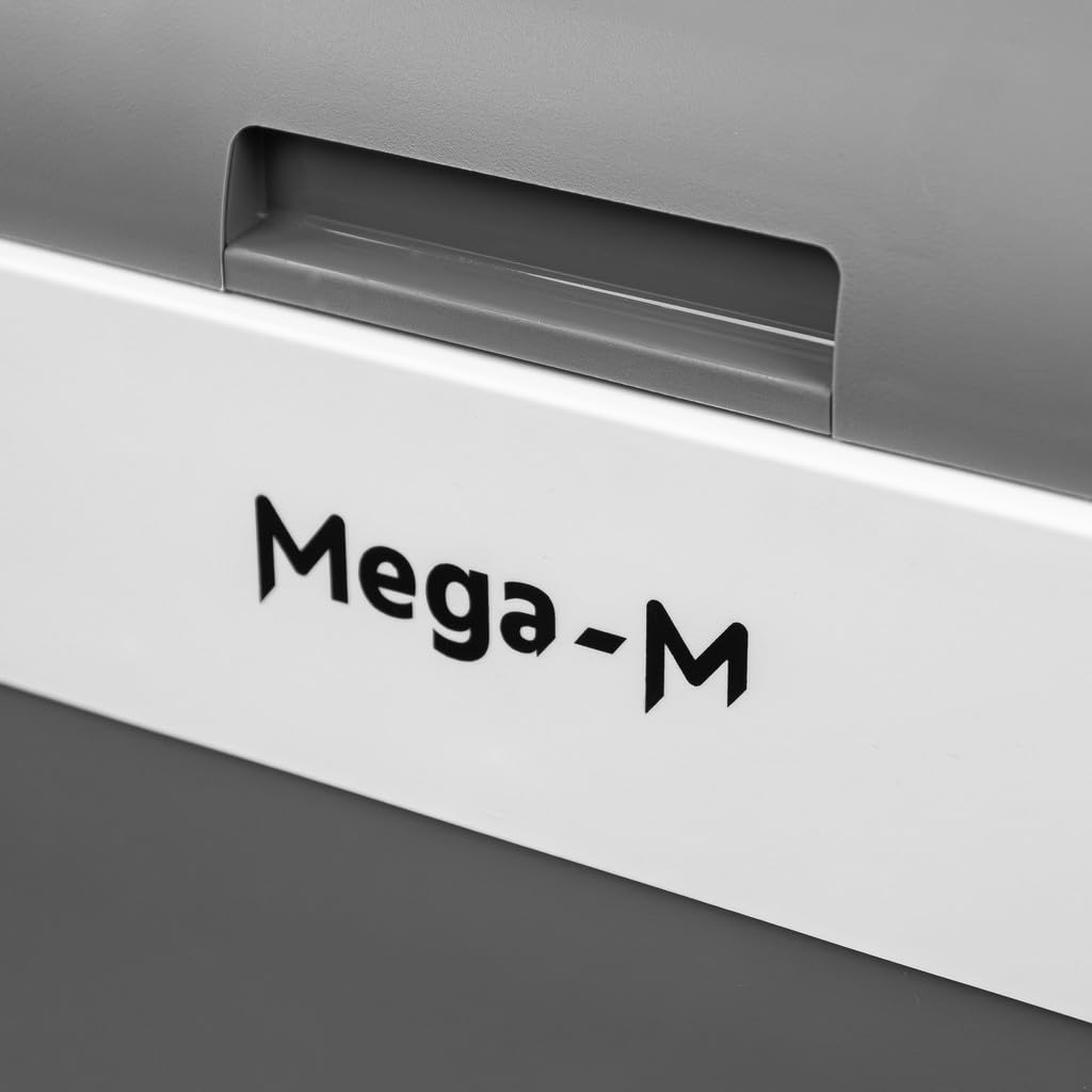 Mega-M Lodówka turystyczna 28L – chłodzenie i grzanie, cicha praca, energooszczędna, zasilanie 12V/230V, tryb ECO