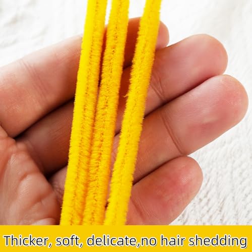 Limpiadores de tuberías dorados de 200 piezas, material flexible para artesanías 3