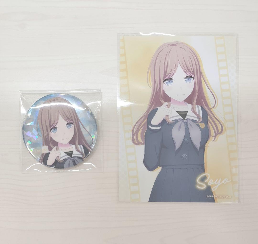 MyGO!!!!!／TVアニメBlu-ray 特典長崎そよ缶バッジ＆ブロマイド