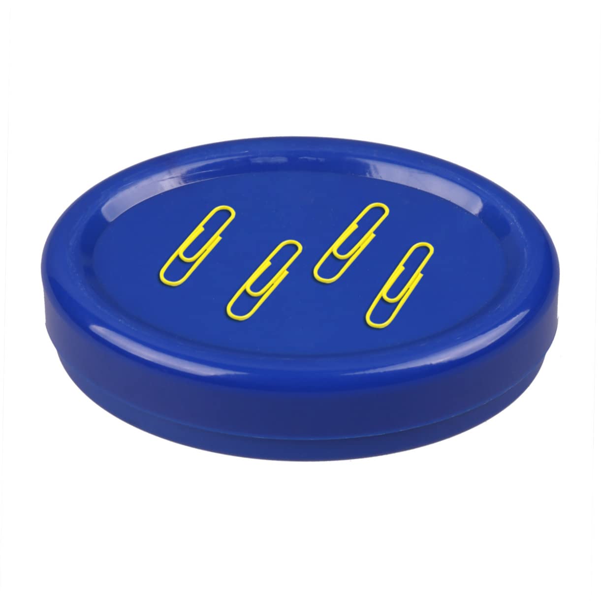2piezas Organizador De Clips Magnético De Azul Caja De Almacenamiento Para y Escuela