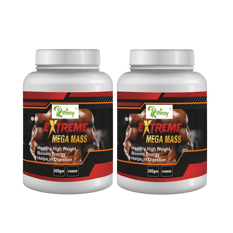 Extreme Mega Mass| Weight Gain Powder Nutrition Food Supplement With Natural Fat Energy | Weight Gainer For Strong Body Protein Formula|Weight Gain Ayurvedic Powder| 400gm-image-24