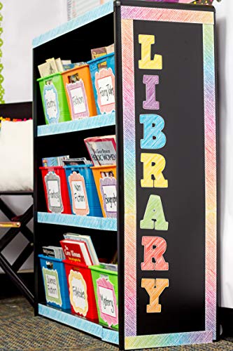 Teacher Created Resources Bloco arrojado com letras magnéticas de 7,6 cm, 77292