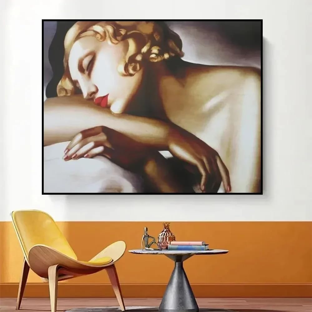 LTjiajuypd Classic Famous Wall Art Abstract Scandinavian HD Canvas Paintings Posters and Prints Home Bedroom Living Room Decoration(40x55cm)