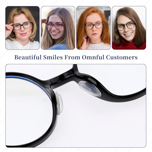 Hariendny 592743_1_5QD2FV3BS 20 Pairs Eyeglass Nose Pads Adhesive Glasses Nose Pads 3Mm Air Bag Eyeglass Nose Pads Silicone Eyeglass Nose Pads Nose Pads Anti Slip Soft Cushion Eyeglass Nose Pads For Eyeglasses Sunglasses thumb #3