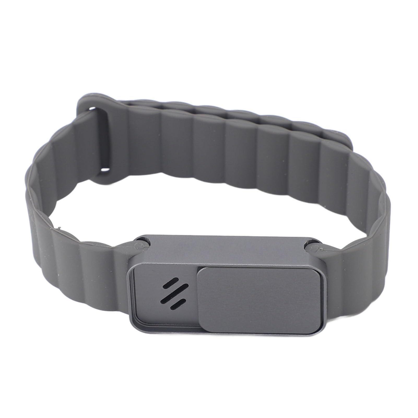 Haofy Bracelet d'aromathérapie magnétique en alliage d'aluminium anodisé pour homme et femme avec 3 feuilles de parfum, imperméable, lavable