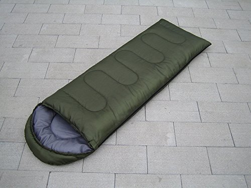 U/A DIYLS Sac de couchage ultra léger pour printemps, été et automne, 3 saisons, camping, randonnée, voyage