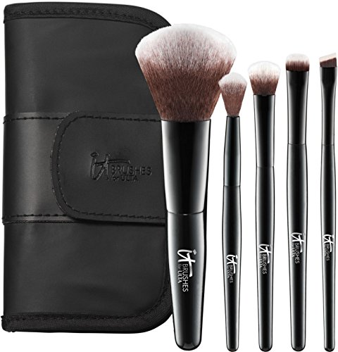 Your Face & Eye Essentials Mini 5 Pc Travel Brush Set