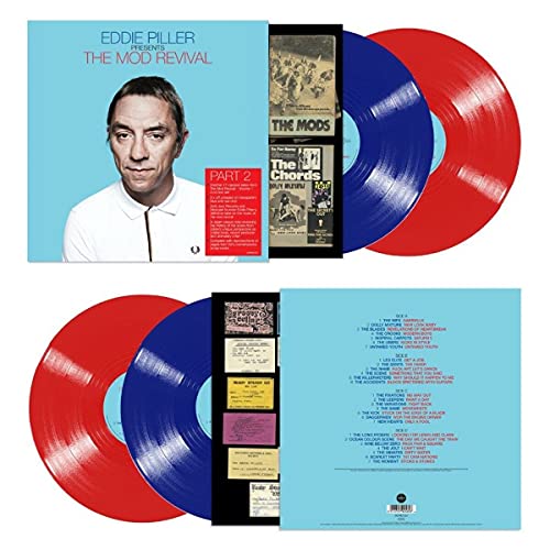 Eddie Piller: More Of The Mod Revival / Various [140-Gram Transparent Red & Blue Colored Vinyl] [Dis