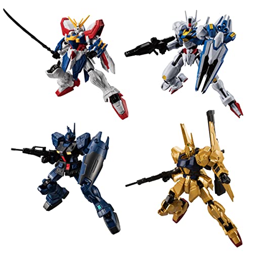 Mobile Suit Gundam G Frame FA 04 set completo 8 tipos miniatura 1