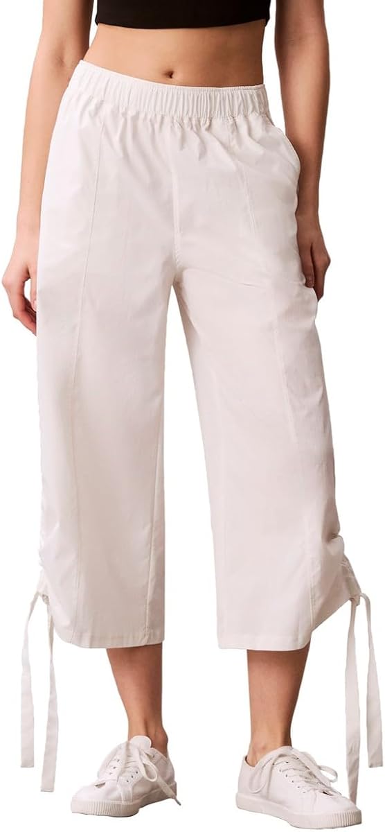 Calvin Klein Pantalones capri para mujer