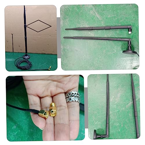 Gadpiparty Conector Interno 9Dbi Interno Fêmea Externo Alto Ganho Mineiro De Longo Alcance Roteador