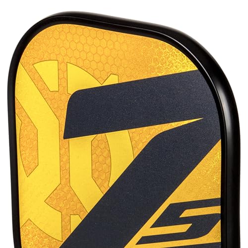 Image of Onix Graphite MOD Z5 Carbon Fiber Pickleball Paddle with Wide-Body Shape. Honeycomb Core, Graphite Face & Cushion Comfort Pickleball Paddle Grip