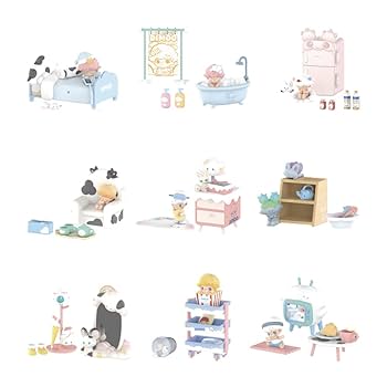 Amazon.co.jp: POPMART DIMOO Homebody シリーズ おうちキット