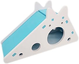 Brinquedos Hamster, escada escalada esconderijo hamster, Casa Hamster Brinquedos Exercício Esconderijo Faça Você Mesmo com Escada e Escorregas para Hamsters Ratos Shangjia