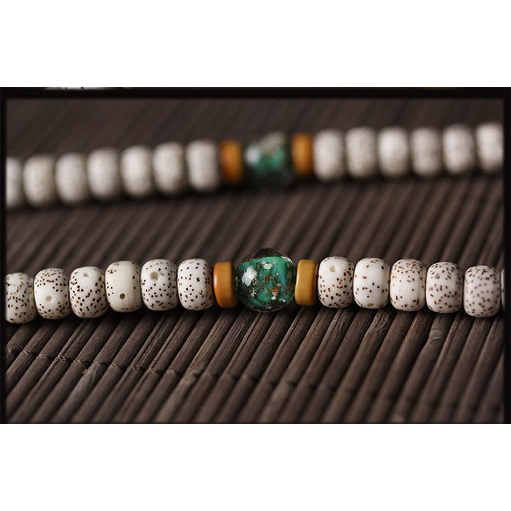 Hainan Star Moon Bodhi Beads 108 Buddha Rosario for la
