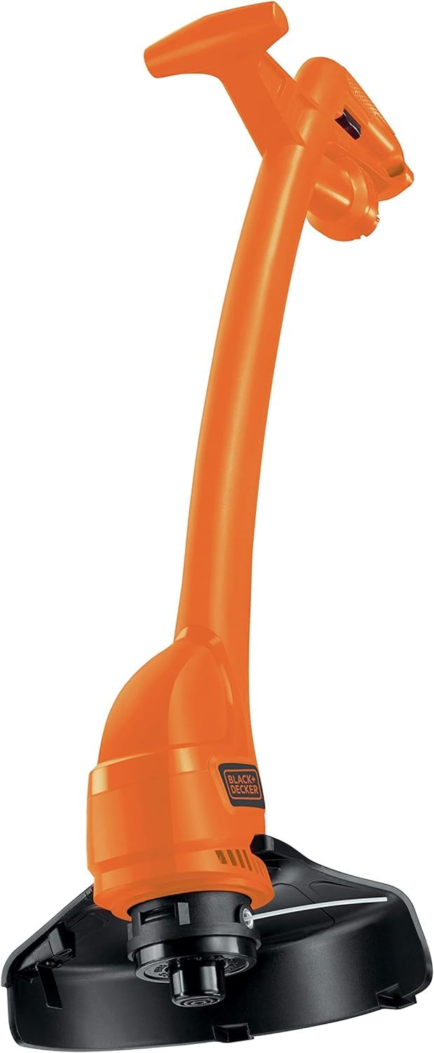 BLACK+DECKER Tondeuse Filaire 1000W, Tondeuse à Gazon Electrique 32 cm, 3 hauteurs réglables 20, 40 et 60 mm & Coupe-Bordures Filaire 350W, Coupe-Bordures Electrique 25 cm avec 2 Poignées