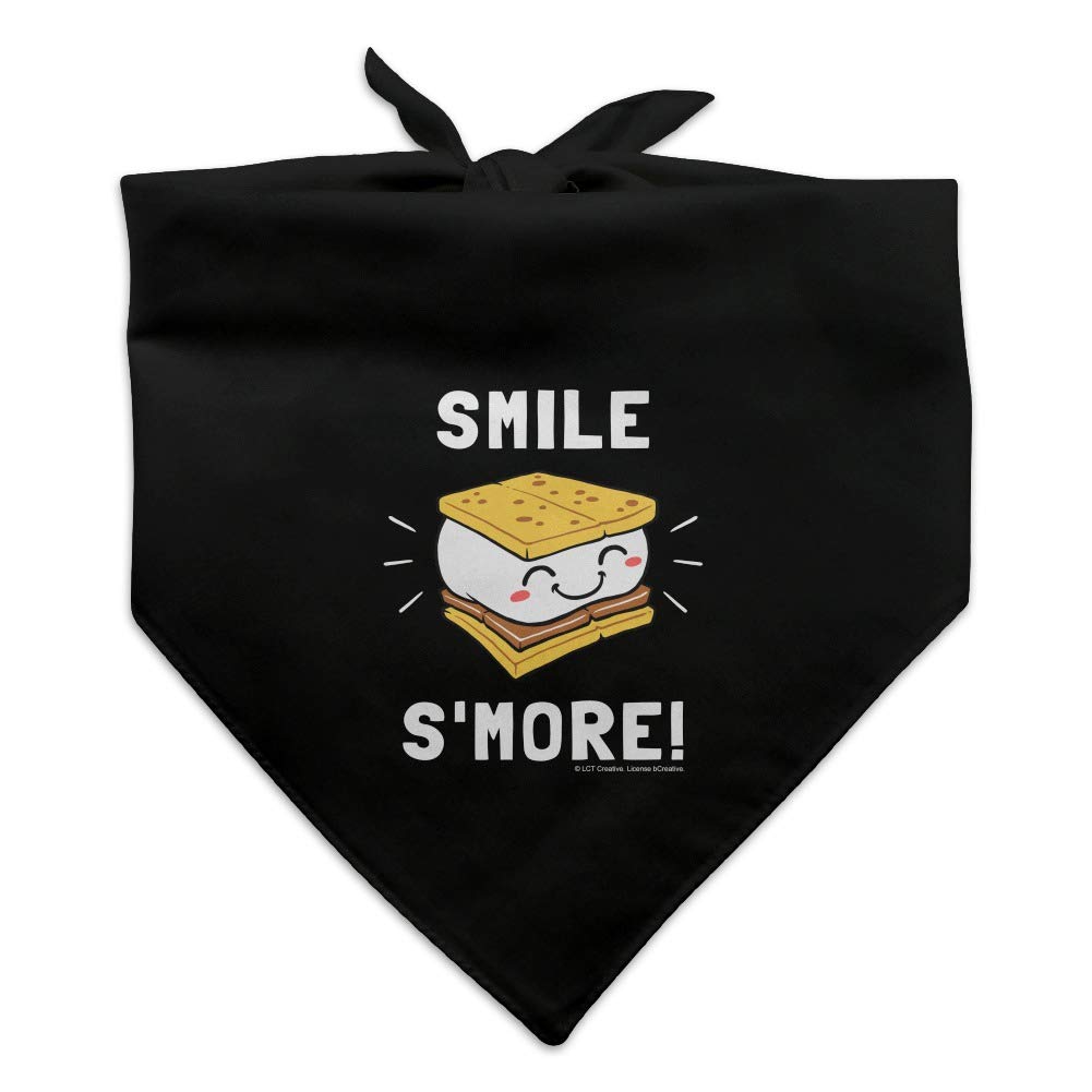 Smile S'More Funny Humor Dog Pet Bandana