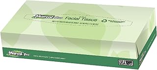 MarcalÂ® Pro 2-Ply Facial Tissues, 100% Recycled, White, Box Of 100, 30 Boxes Per Case