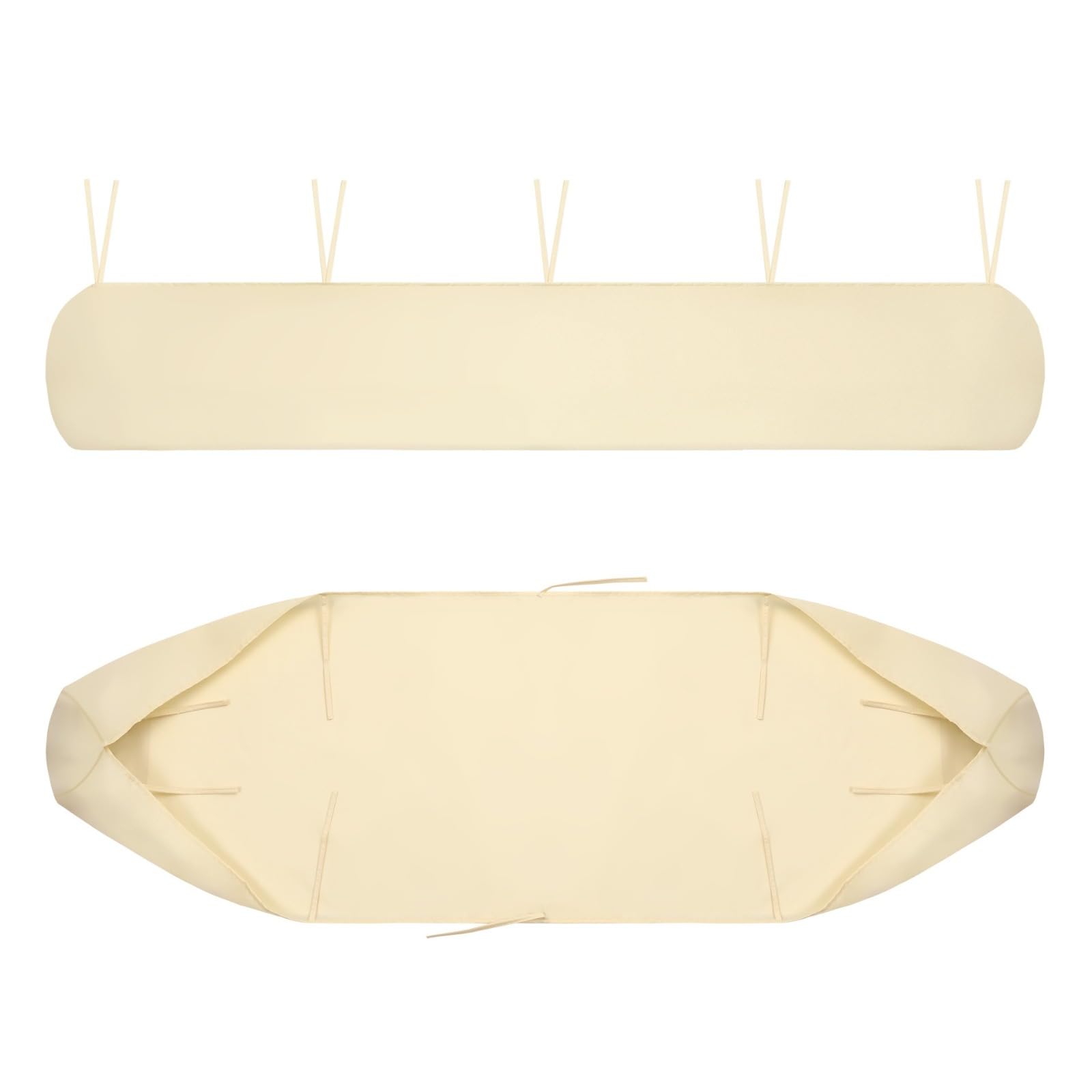 Waterproof Awning Storage Cover - 420D Oxford Cloth Protective Rain and Snow Cover for Retractable Awnings (4.5m / 14.76ft,Beige)