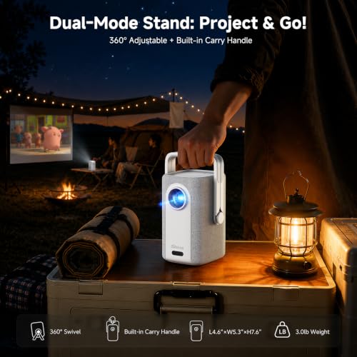 iSinbox Short Throw Projector 4K, Now with Netflix, Auto Focus, Dolby Audio - image 4