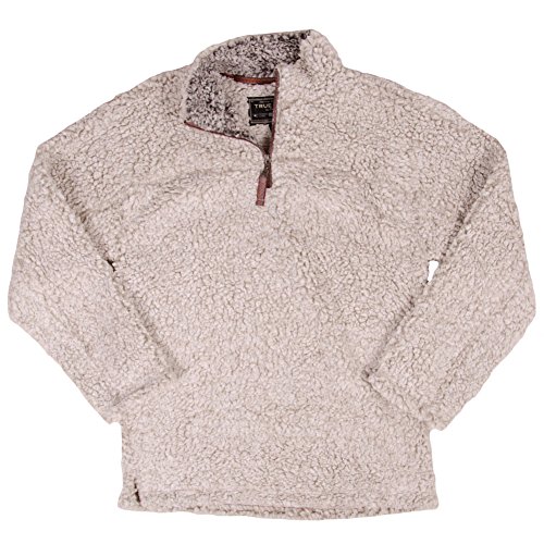True Grit Men's Frosty Tipped Pile 1/4 Zip Pullover2