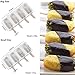 Mayata 2PCS 4XCell Silicone Ice Cream Mold Popsicle Molds DIY Homemade Dessert Freezer Fruit Juice Ice Pop Maker Mould with Sticks