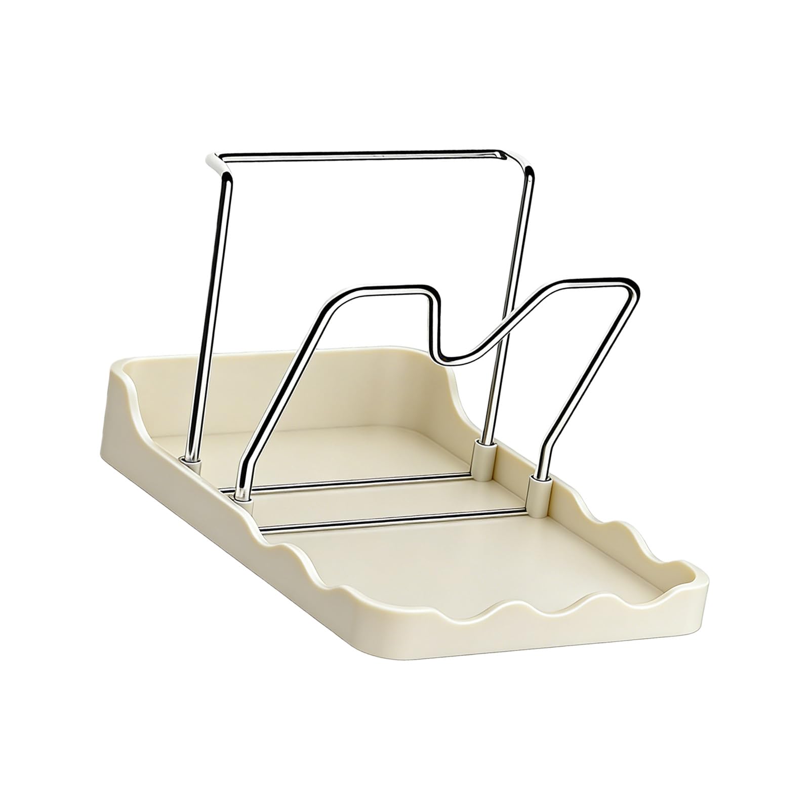 WGBOSMG Multifunctional Vertical Pots Lid Holder Stand for Kitchens Utensils Organization Space Saving Design Easy to Cleaning Sturdy Structure Multifunctional Kitchens Rack