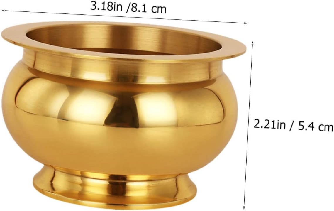 3 Pcs Incense Burner Incense Container Incense Holder Religious Copper Censer Buddhism Censer Religious