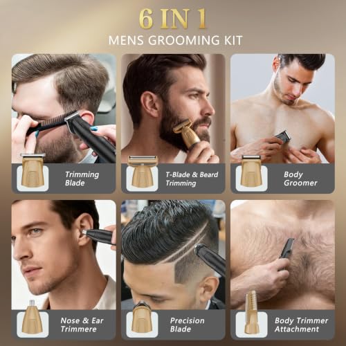 Image of Manscape Beard & Body Trimmer for Men,Waterproof,All in 1 Grooming Kit