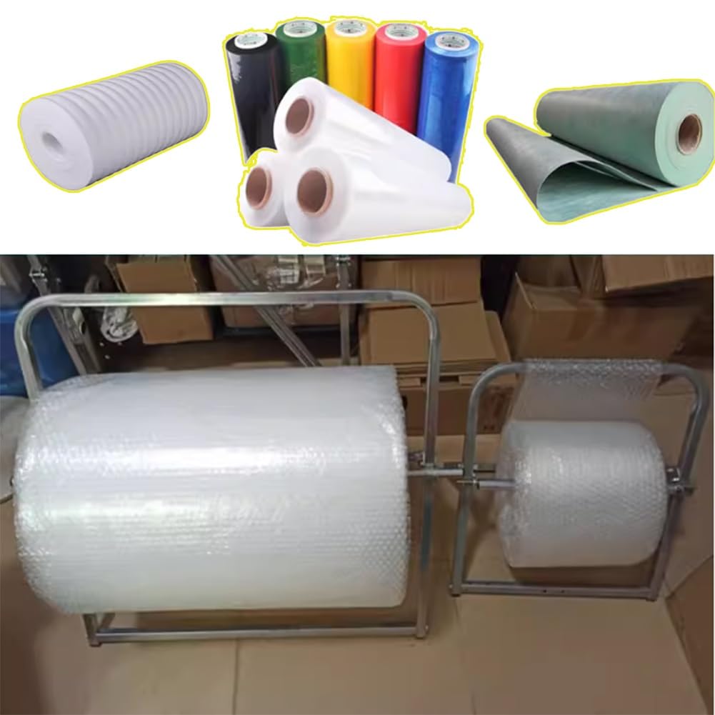 Distributeur de Rouleau de Film à Bulles Pliable, pour Un Emballage Efficace dans Les ateliers, Les usines et Les entrepôts.