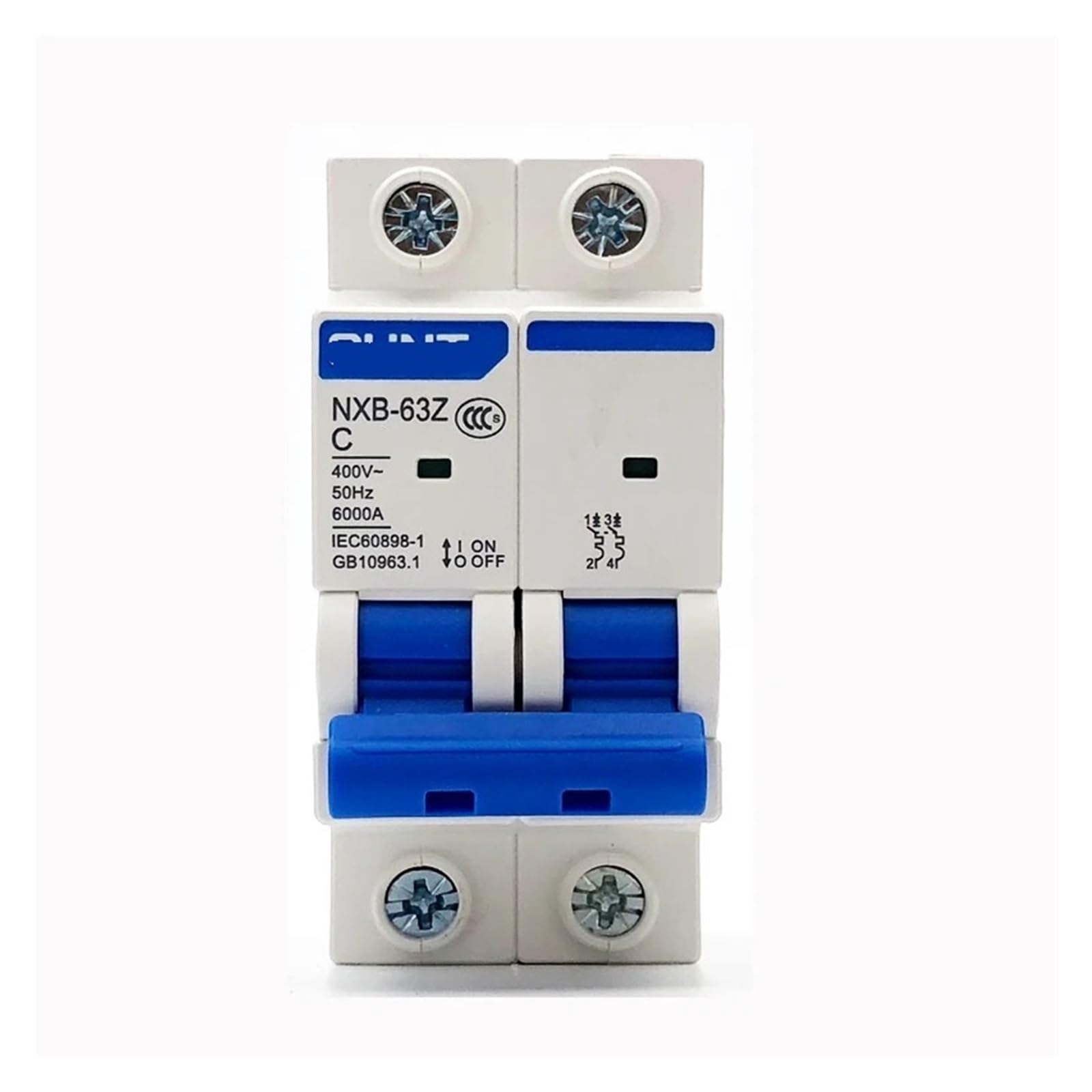 Disjoncteur miniature 2P NXB-63 D 25A pour la protection de votre tableau électrique