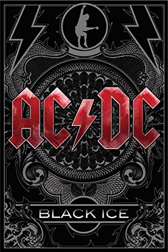 Lawrence Painting Custom AC/DC Black Wall Poster 51x77cm