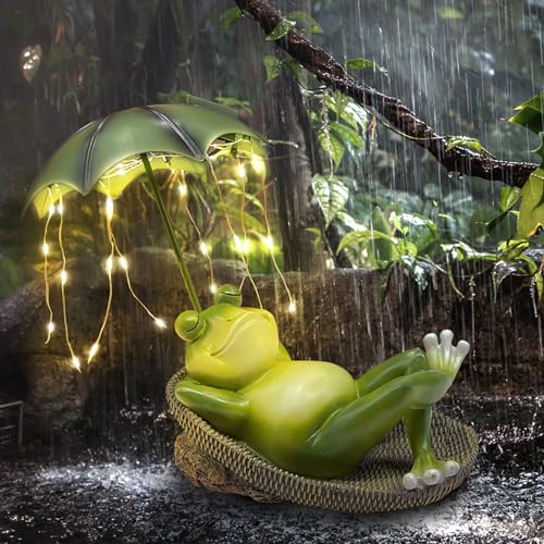 Binfenny GARDEN FROG ANIMAL-1 Frogs Garden Outdoor Decor Statue thumb #3