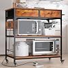 Kitchen Island with StorageRolling Kitchen Island Cart with Power OutletIndustrial Kitchen Island on WheelsKitchen Cart for Home